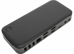 Targus - Dokovací stanice - USB-C 3.2 Gen 2 / Thunderbolt 3 - 2 x HDMI, 2 x DP - 1GbE