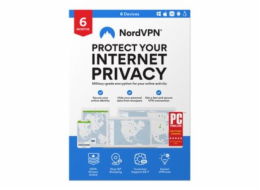 NordVPN - Licence na předplatné (6 měsíců) - ESD - Linux, Win, Mac, Android, iOS - celý svět