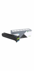 Lexmark - Vysoká výtěžnost - azurová - originální - kazeta s barvivem LCCP, LRP - pro Lexmark CX820de, CX820dtfe