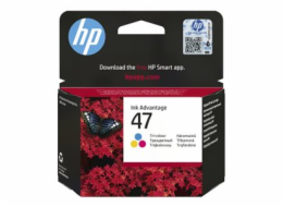HP 47 - 14 ml - barva (azurová, purpurová, žlutá) - originální - inkoustová cartridge