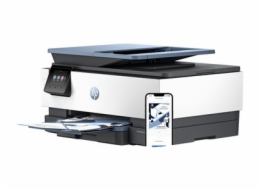 HP Officejet Pro 8125e All-in-One - Multifunkční tiskárna - barva - tryskový - Legal (216 x 356 mm) (originální) - A4/Legal (média) - až 12 stran/min. (kopírování) - až 20 stran/min. (tisk) - 225 list