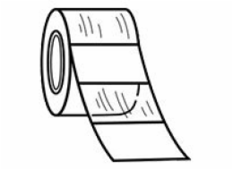 Panduit Self-Laminating Wire Marker Dispenser - Vinyl - bílá - 25.4 x 31.8 mm 200 štítky (1 role x 200 nálepky