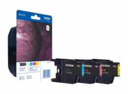 Brother LC1220RBWBP - Žlutá, azurová, purpurová - originální - blistr - inkoustová cartridge - pro Brother DCP-J525W, DCP-J725DW, DCP-J925DW; MyMio MFC-J825N