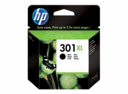 HP 301XL - 8 ml - Vysoká výtěžnost - černá - originální - inkoustová cartridge - pro HP DeskJet 1000, 1010, 1050 AiO, 1050A AiO, 1510 AiO, 2000, 2050 AiO, 2050A AiO, 2510 AiO, 2540 AiO, 3000, 3050 AiO
