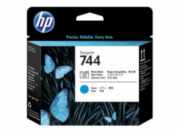 HP 744 Photo Black & Cyan Printhead