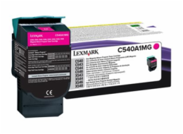Lexmark - Purpurová - originální - kazeta s barvivem LCCP, LRP - pro Lexmark C540, C543, C544, C546, X543, X544, X546, X548