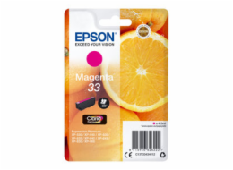 Epson 33 - 4.5 ml - purpurová - originální - blistr s RF / akustickým alarmem - inkoustová cartridge - pro Expression Home XP-635, 830; Expression Premium XP-530, 540, 630, 635, 640, 645, 830, 900