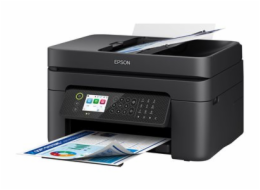 Epson WorkForce WF-2950DWF - Multifunkční tiskárna - barva - tryskový - 216 x 297 mm (originální) - A4/Letter (média) - až 10 stran/min. (tisk) - 100 listy - 33.6 Kbps - USB 2.0, Wi-Fi(n)