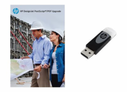 HP PostScript/PDF Upgrade Kit - ROM (jazyk popisu stránky) - Adobe PostScript, PDF - pro DesignJet T1500, T1530, T1708, T1708dr, T2500, T2530, T3500, T920, T930