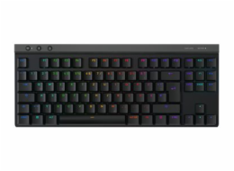 Logitech G G515 - Klávesnice - technologie LIGHTSPEED - TKL - podsvícení - bezdrátový - 2.4 GHz, Bluetooth, USB - QWERTZ - česká - klávesový spínač: GL Tactile - černá