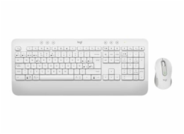 Logitech Signature MK650 Combo for Business - Klávesnice a sada myši - bezdrátový - Bluetooth LE - QWERTY - Skandinávské (dánština/finština/norština/švédština) - bělavá