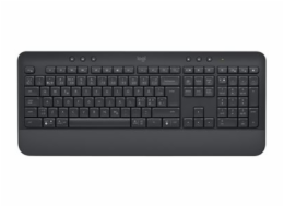Logitech Signature K650 - Klávesnice - bezdrátový - Bluetooth 5.1 - QWERTZ - maďarská - grafit