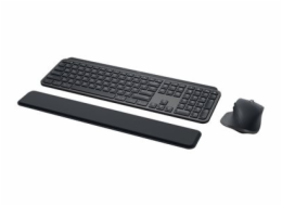 Logitech MX Keys Combo for Business - Sada klávesnice a myši - podsvícená - bezdrátový - Bluetooth LE - QWERTY - skandinávské jazyky - grafit