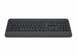 Logitech Signature K650 - Klávesnice - bezdrátový - Bluetooth LE - AZERTY - francouzská - grafit