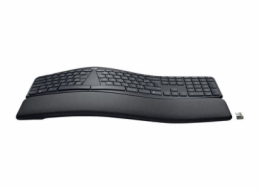 Logitech Ergo Series ERGO K860 for Business - Klávesnice - full size - bezdrátový - 2.4 GHz, Bluetooth 5.0 LE - AZERTY - francouzská - grafit