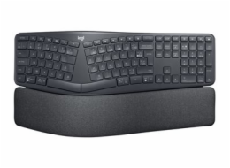 Logitech ERGO K860 - Klávesnice - bezdrátový - 2.4 GHz, Bluetooth 5.0 - AZERTY - francouzská - grafit