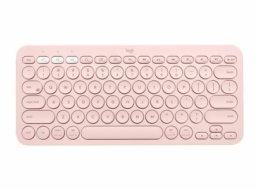 Logitech K380 Multi-Device Bluetooth Keyboard - Klávesnice - bezdrátový - Bluetooth 3.0 - QWERTY - US mezinárodní - ružová