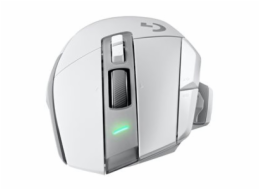 Logitech G G502 X LIGHTSPEED - Myš - optický - 8 tlačítka - bezdrátový - 2.4 GHz - přijímač USB Logitech LIGHTSPEED - bílá