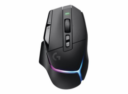 Logitech G G502 X PLUS - Myš - optický - 11 tlačítka - bezdrátový - 2.4 GHz - přijímač USB Logitech LIGHTSPEED - černá