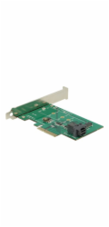Delock PCI Express Card > 1 x internal NVMe M.2 PCIe / 1 x internal SFF-8643 NVMe - Řadič úložiště - M.2 Card - nízký profil - PCIe 3.0 x4