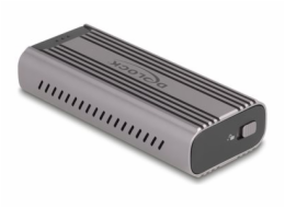 Delock - Kryt úložište - M.2 - M.2 NVMe Card / PCIe (NVMe) - USB-C - šedá