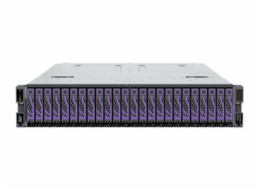 WD OpenFlex Data24 - Police - 24 zásuvky (PCIe (NVMe) / U.2) - SSD 153.6 TB x 24 - k upevnění na regál - 2U