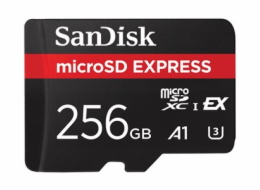 SanDisk Express - Paměťová karta flash - 256 GB - microSDXC UHS-I