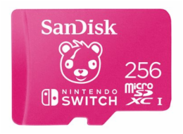 SanDisk Nintendo Switch - Fortnite Edition paměťová karta flash - 256 GB - UHS-I U3 - microSDXC UHS-I