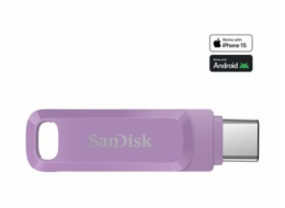 SanDisk Ultra Dual Drive Go - Jednotka USB flash - 1 TB - USB 3.2 Gen 1 / USB-C - levandulová