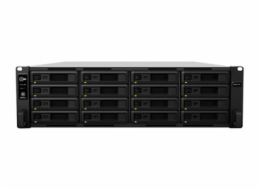 Synology RackStation RS4017XS+ - Server NAS - 16 zásuvky - k upevnění na regál - SATA 6Gb/s - RAID 0, 1, 5, 6, 10, JBOD - RAM 8 GB - 10GBase-T - iSCSI podpora - 3U
