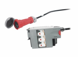 APC Power Distribution Module - Automatický jistič (zásuvný modul) - AC 400 V - 3 fáze - výstupní konektory: 1 - pro P/N: SY16K48H-PDNB, SY32K48H-PDNB, SY48K48H-PDNB, SY64K96H-NB, SY96K160H-NB, SY96K9