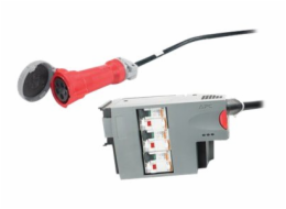 APC Power Distribution Module - Automatický jistič (zásuvný modul) - AC 400 V - 3 fáze - výstupní konektory: 1 - pro P/N: SY16K48H-PDNB, SY32K48H-PDNB, SY48K48H-PDNB, SY64K96H-NB, SY96K160H-NB, SY96K9