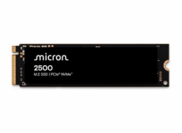 Micron 2500 - SSD - šifrovaný - 512 GB - interní - M.2 2280 - PCIe 4.0 (NVMe) - AES 256 bitu
