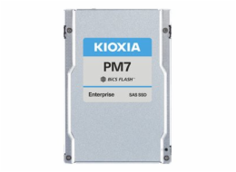 KIOXIA PM7-V Series KPM7VVUG12T8 - SSD - Enterprise - šifrovaný - 12800 GB - interní - 2.5" - SAS 24Gb/s - Self-Encrypting Drive (SED)
