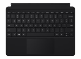Microsoft Surface Go Type Cover - Klávesnice - s trackpad, akcelerometr - podsvícená - Belgické francouzštiny - černá - komerční - pro Surface Go, Go 2
