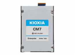 KIOXIA CM7-V Series KCM7XVJE1T60 - SSD - Enterprise, Mixed Use - šifrovaný - 1600 GB - interní - 2.5" - PCI Express 5.0 (NVMe) - Self-Encrypting Drive (SED)