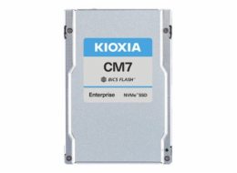 KIOXIA CM7-R Series - SSD - technologie Enterprise, Read Intensive - 3840 GB - interní - 2.5" - PCI Express 5.0 (NVMe)