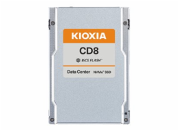 KIOXIA CD8 Series KCD8XVUG800G - SSD - 800 GB - interní - 2.5" - PCIe 4.0 (NVMe) - vyrovnávací paměť: 256 MB