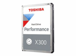 Toshiba X300 Performance HDWR780UZSVA - Pevný disk - 8 TB - interní - 3.5" - SATA 6Gb/s - 7200 ot/min. - vyrovnávací paměť: 512 MB
