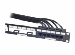APC Data Distribution Cable - Síťový kabel - kompatibilní s TAA - RJ-45 (F) do RJ-45 (F) - 18.3 m - UTP - CAT 6 - černá