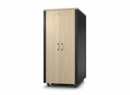APC NetShelter - Rozvaděč stojanový - zvukotěsný - AC 230 V - javor - 32U - 19"