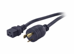 APC - Elektrický kabel - IEC 60320 C19 do NEMA L6-20 (M) - 3.7 m - černá - pro P/N: SMT3000I-AR, SMT3000R2I-AR, SRT10KXLTW, SRT3000XLTW, SRT6KXLTW, SRT8KXLJ