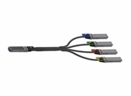 NVIDIA - Rozdělovač 800GBase pro přímé připojení - OSFP (M) do OSFP (M) - 5 m - pasivní-aktivní měděný kabel (ACC), plochý vrch, neobsahuje halogen