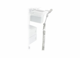 Ergotron - Elektrický kabel - svinutý - šedá - Evropa