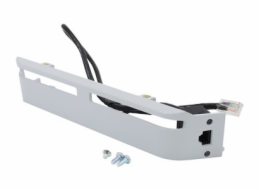 Ergotron StyleView Ethernet Side Cover - Upevňovací komponent (boční panel) - pro vozík plochého panelu - světle šedá