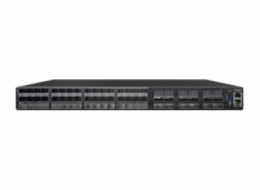 NVIDIA Spectrum-2 SN3420 - Přepínač - L3 - řízený - 48 x 25 Gigabit SFP28 + 12 x 100 Gigabit QSFP28 - proudění vzduchu zpředu dozadu - Lze montovat do rozvaděče