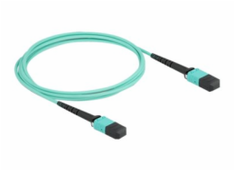 Delock - Dálkový kabel - multirežim MPO (F) do multirežim MPO (F) - 2 m - 3 mm - optické vlákno - 50 / 125 mikron - OM4 - neobsahuje halogen - vodě - barva