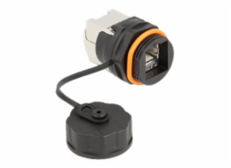 Delock&nbsp;-&nbsp;Sítový&nbsp;adaptér&nbsp;-&nbsp;RJ-45&nbsp;(F)&nbsp;do&nbsp;LSA&nbsp;-&nbsp;STP&nbsp;-&nbsp;CAT&nbsp;6a&nbsp;-&nbsp;černá,&nbsp;červená