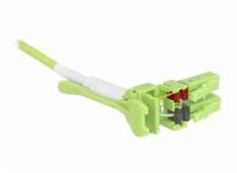 Delock - Kabel Fibre Channel - multirežim LC (M) uniboot do multirežim LC (M) uniboot - 5 m - optické vlákno - 50 / 125 mikron - OM5 - neobsahuje halogen - limetkově zelená