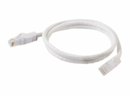 C2G Cat6 Booted Unshielded (UTP) Network Patch Cable - Patch kabel - RJ-45 (M) do RJ-45 (M) - 5 m - UTP - CAT 6 - lisovaný, provedení bez hrbolků, licna - bílá